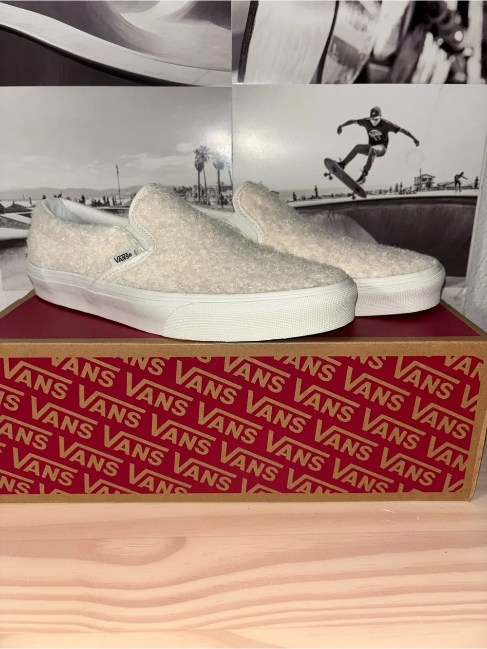 Vans Classic Slip On Sherpa Multiple Sizes
